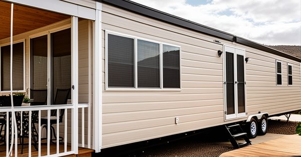 Bâche mobil home sur mesure : protégez votre terrasse efficacement